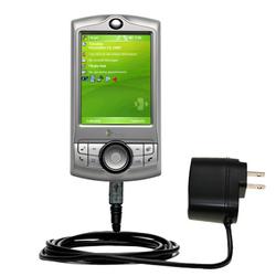 Gomadic Rapid Wall / AC Charger for the HTC P3350 - Brand w/ TipExchange Technology