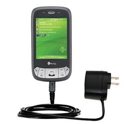 Gomadic Rapid Wall / AC Charger for the HTC P4350 - Brand w/ TipExchange Technology