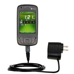 Gomadic Rapid Wall / AC Charger for the HTC P4550 - Brand w/ TipExchange Technology