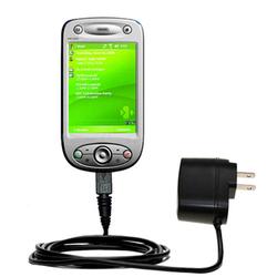 Gomadic Rapid Wall / AC Charger for the HTC P6300 - Brand w/ TipExchange Technology