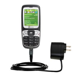 Gomadic Rapid Wall / AC Charger for the HTC S310 - Brand w/ TipExchange Technology