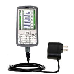 Gomadic Rapid Wall / AC Charger for the HTC S720 - Brand w/ TipExchange Technology