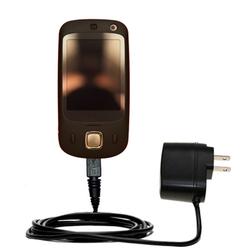 Gomadic Rapid Wall / AC Charger for the HTC Touch Slide - Brand w/ TipExchange Technology