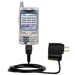 Gomadic Rapid Wall / AC Charger for the Handspring Treo 650 - Brand w/ TipExchange Technology