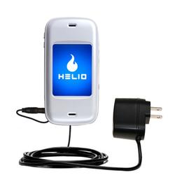 Gomadic Rapid Wall / AC Charger for the Helio Kickflip - Brand w/ TipExchange Technology