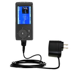 Gomadic Rapid Wall / AC Charger for the Insignia 2GB - Brand w/ TipExchange Technology