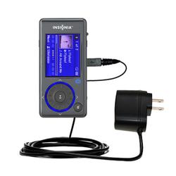 Gomadic Rapid Wall / AC Charger for the Insignia NS-2V17 - Brand w/ TipExchange Technology