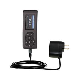 Gomadic Rapid Wall / AC Charger for the Insignia NS-DA1G Sport - Brand w/ TipExchange Technology