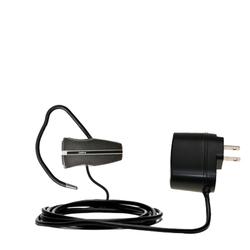 Gomadic Rapid Wall / AC Charger for the Jabra JX10 - Brand w/ TipExchange Technology