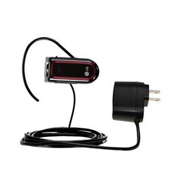 Gomadic Rapid Wall / AC Charger for the LG HBM-730 - Brand w/ TipExchange Technology