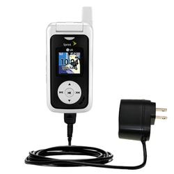Gomadic Rapid Wall / AC Charger for the LG LX-550 - Brand w/ TipExchange Technology