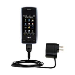 Gomadic Rapid Wall / AC Charger for the LG VX10000 - Brand w/ TipExchange Technology