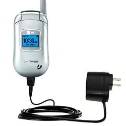 Gomadic Rapid Wall / AC Charger for the LG VX3450 - Brand w/ TipExchange Technology