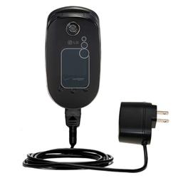 Gomadic Rapid Wall / AC Charger for the LG VX5400 - Brand w/ TipExchange Technology