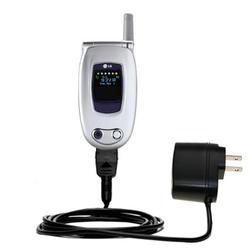 Gomadic Rapid Wall / AC Charger for the LG VX6000 - Brand w/ TipExchange Technology