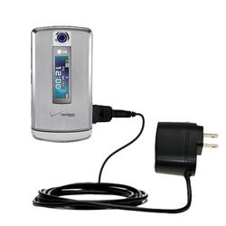 Gomadic Rapid Wall / AC Charger for the LG VX8700 - Brand w/ TipExchange Technology