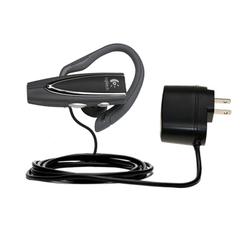 Gomadic Rapid Wall / AC Charger for the Logitech Mobile Express 980 - Brand w/ TipExchange Technolog