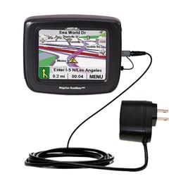 Gomadic Rapid Wall / AC Charger for the Magellan Roadmate 2000 - Brand w/ TipExchange Technology
