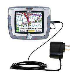 Gomadic Rapid Wall / AC Charger for the Magellan Roadmate 6000T - Brand w/ TipExchange Technology