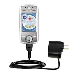 Gomadic Rapid Wall / AC Charger for the Motorola E680i - Brand w/ TipExchange Technology