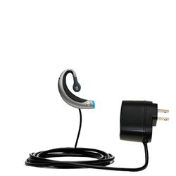 Gomadic Rapid Wall / AC Charger for the Motorola Headset H605 - Brand w/ TipExchange Technology