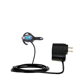Gomadic Rapid Wall / AC Charger for the Motorola Headset HS850 - Brand w/ TipExchange Technology