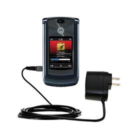 Gomadic Rapid Wall / AC Charger for the Motorola MOTORAZR 2 V9 - Brand w/ TipExchange Technology