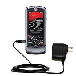 Gomadic Rapid Wall / AC Charger for the Motorola MOTOROKR Z6m - Brand w/ TipExchange Technology