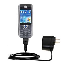 Gomadic Rapid Wall / AC Charger for the Motorola MPx100 - Brand w/ TipExchange Technology