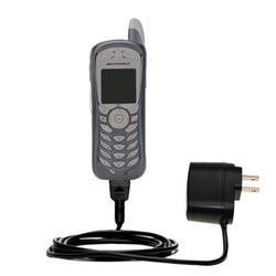 Gomadic Rapid Wall / AC Charger for the Motorola i415 - Brand w/ TipExchange Technology