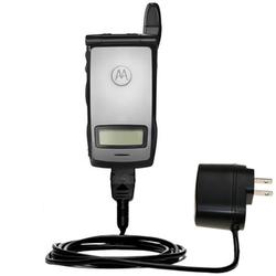 Gomadic Rapid Wall / AC Charger for the Motorola i830 - Brand w/ TipExchange Technology