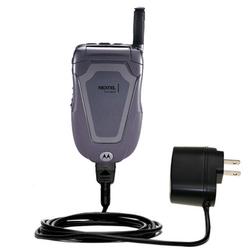 Gomadic Rapid Wall / AC Charger for the Motorola ic402 Blend - Brand w/ TipExchange Technology