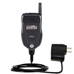 Gomadic Rapid Wall / AC Charger for the Motorola ic502 - Brand w/ TipExchange Technology