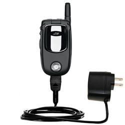 Gomadic Rapid Wall / AC Charger for the Nextel i710 - Brand w/ TipExchange Technology