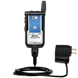 Gomadic Rapid Wall / AC Charger for the Nextel i860 - Brand w/ TipExchange Technology
