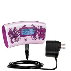 Gomadic Rapid Wall / AC Charger for the Nickelodean Spongebob Squarepants MP3 Player - Brand w/ TipE