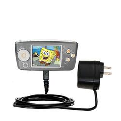 Gomadic Rapid Wall / AC Charger for the Nickelodean Spongebob Squarepants Multimedia Player - Brand