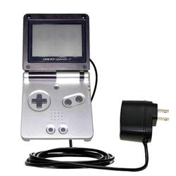 Gomadic Rapid Wall / AC Charger for the Nintendo Gameoy Advanced - Brand w/ TipExchange Technology