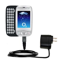 Gomadic Rapid Wall / AC Charger for the O2 XDA Mini S - Brand w/ TipExchange Technology
