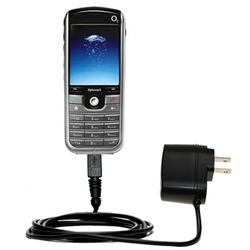 Gomadic Rapid Wall / AC Charger for the O2 XPhone II - Brand w/ TipExchange Technology