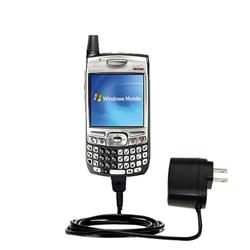 Gomadic Rapid Wall / AC Charger for the PalmOne Treo 700w - Brand w/ TipExchange Technology
