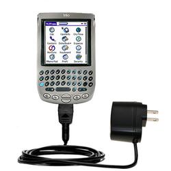 Gomadic Rapid Wall / AC Charger for the PalmOne Treo 90 - Brand w/ TipExchange Technology