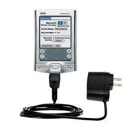 Gomadic Rapid Wall / AC Charger for the PalmOne Tungsten E2 - Brand w/ TipExchange Technology