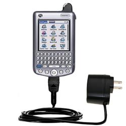 Gomadic Rapid Wall / AC Charger for the PalmOne Tungsten W - Brand w/ TipExchange Technology