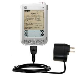Gomadic Rapid Wall / AC Charger for the PalmOne i705 - Brand w/ TipExchange Technology