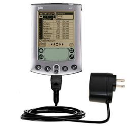 Gomadic Rapid Wall / AC Charger for the PalmOne m505 - Brand w/ TipExchange Technology