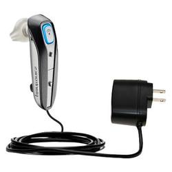 Gomadic Rapid Wall / AC Charger for the Plantronics Discovery 650E - Brand w/ TipExchange Technology