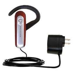 Gomadic Rapid Wall / AC Charger for the Plantronics Explorer 320 - Brand w/ TipExchange Technology