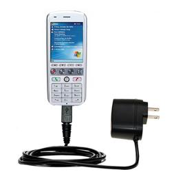 Gomadic Rapid Wall / AC Charger for the Qtek 8100 - Brand w/ TipExchange Technology