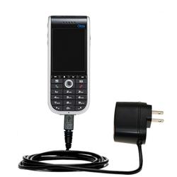 Gomadic Rapid Wall / AC Charger for the Qtek 8310 - Brand w/ TipExchange Technology